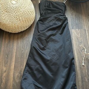 Kelsey Rose Black Strapless Dress